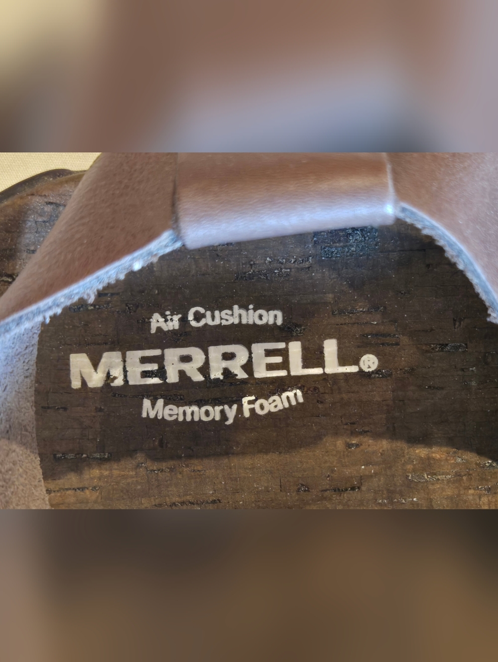 Merrell Brown Woven Leather Women's Sandals - Picture 4 of 5